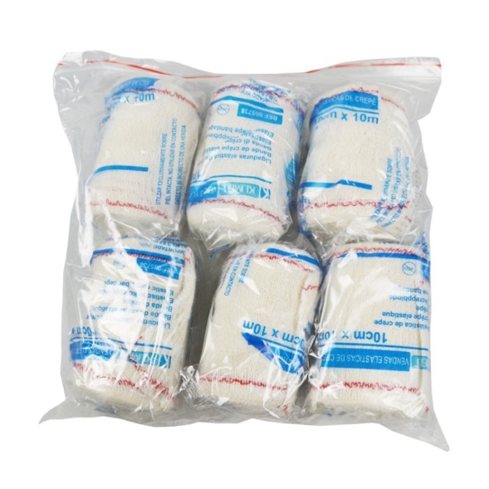 6 Uds Venda Crepe 10 cm x 10 m.