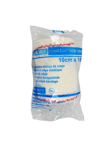 6 Uds Venda Crepe 10 cm x 10 m | Formato ahorro | Iberomed