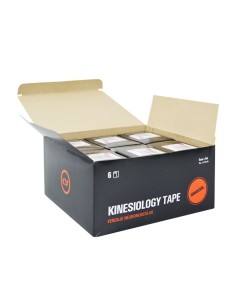 6 Uds Vendaje neuromuscular kinesiotape de 5 cm x 5 m | Formato ahorro | Iberomed