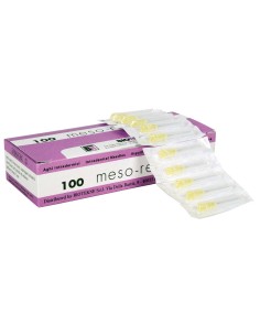 Aguja MESOTERAPIA 30G 0,30 X 4 mm.Caja 100 uds | Iberomed