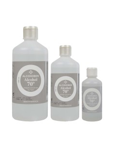 Alcohol |  70 º  | 1000  y 250 ml | desinfectantes  | Iberomed