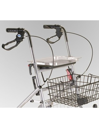Andador para adulto Rolator plegable polivalente