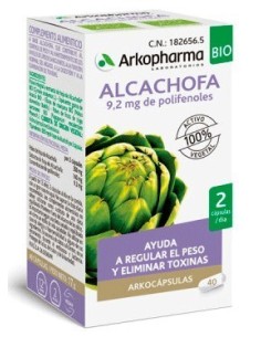 Arkocápsulas Alcachofa Bio, 80 cápsulas | Iberomed