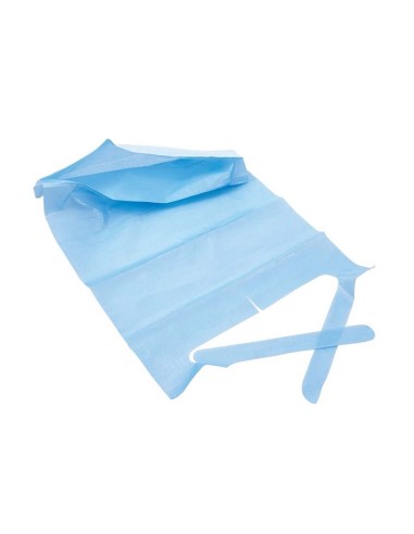 Babero desechable adulto. 100 uds