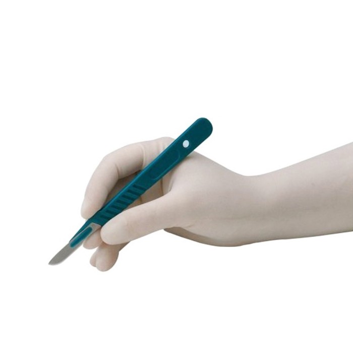 Bisturi completo de acero inoxidable. Nº22.