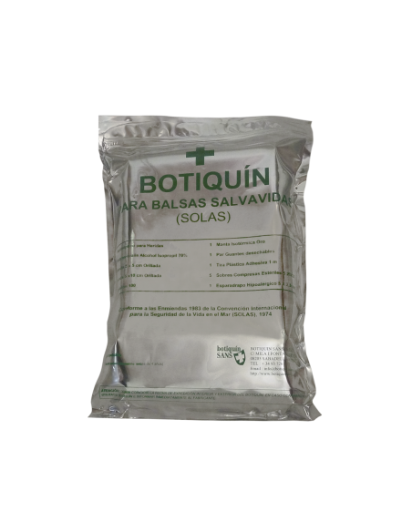 Botiquín para balsas SOLAS VERDE | Iberomed