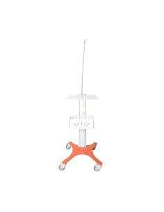 Carro de ECG de gama alta con sujetacables y bandeja reforzada | Iberomed