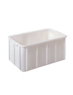 Cubeta de Plástico apilable forma Alta. 380x280x195 mm. | Iberomed