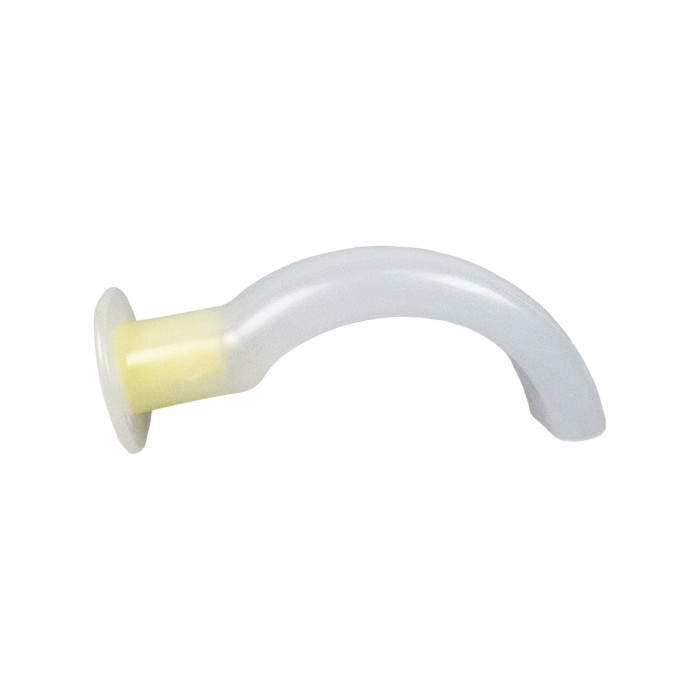 Cánula Guedel color amarilla. Nº. 3