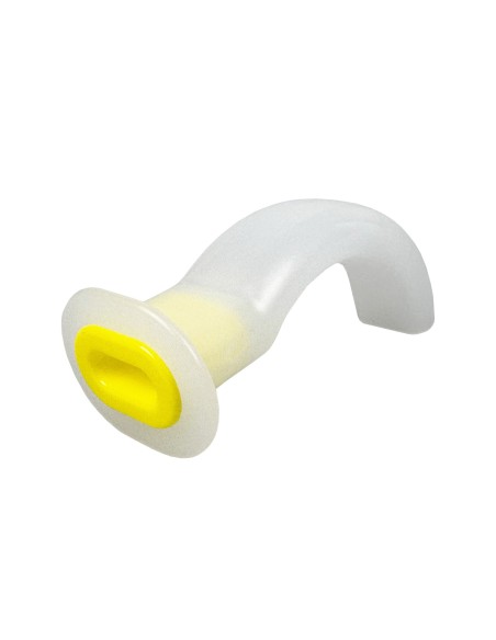 Cánula guedel nº3. Color amarillo | Iberomed