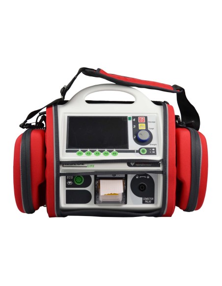 Desfibrilador Monitor RESCUE LIFE 7 Version PRO con 12 derivaciones | Iberomed Desfibrilador Monitor RESCUE LIFE 7 Version PRO con 12 derivaciones | Iberomed