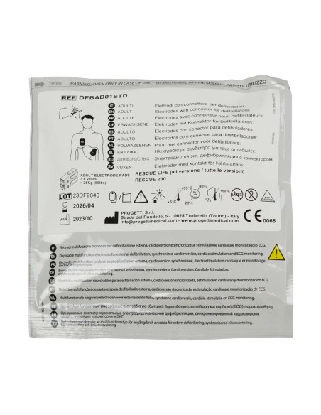 Desfibrilador Monitor RESCUE LIFE 7 Version PRO con 12 derivaciones | Iberomed Desfibrilador Monitor RESCUE LIFE 7 Version PRO con 12 derivaciones | Iberomed