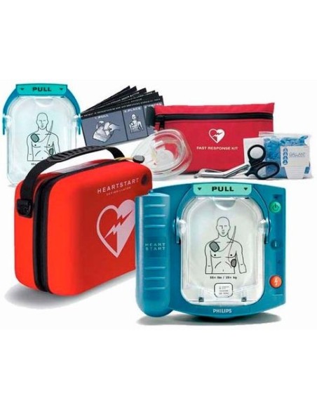 Desfibrilador semiautomático |Philips HS1 | Emergencias |Iberomed
