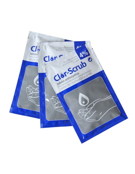 Desinclor jabón antiséptico con clorhexidina 4%. Sobre monodosis de 20 ml | Iberomed