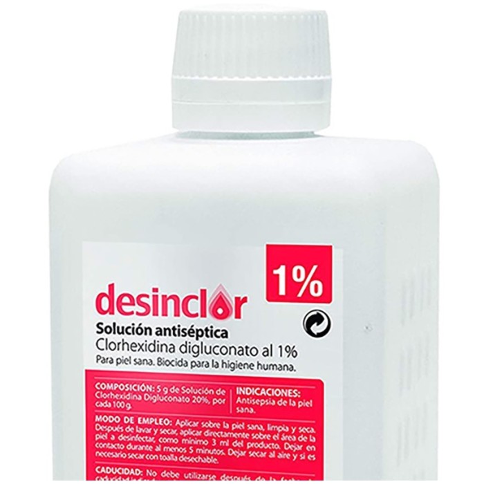 Desinclor solución antiséptica.Clorhexidina de...
