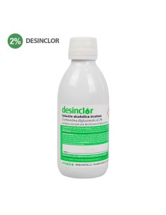 Desinclor. Solución Alcohólica Clorhexidina 2%. Con tapón. Incolora. 250 ml | Iberomed