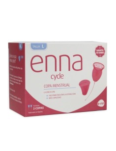 ENNA Copa Menstrual: 2 copas + caja esterilizadora | Iberomed