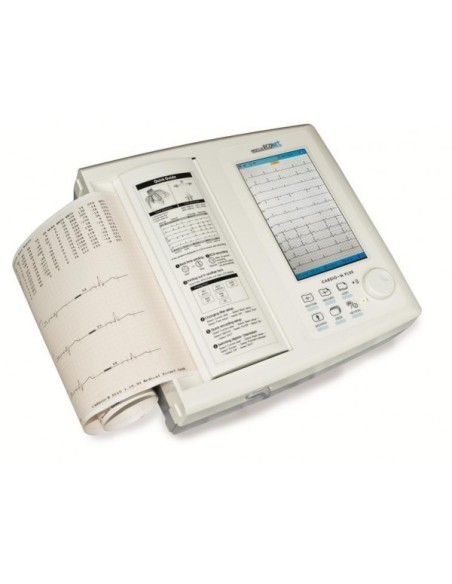 Electrocardiógrafo CARDIO-M PLUS multicanal con 12 derivaciones con interpretación| Iberomed