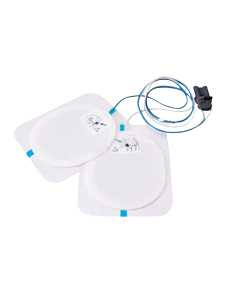 Electrodos adulto para desfibrilador Paramedic Cu-er 1 | Iberomed
