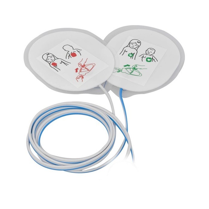 Electrodos pediátricos para desfibrilador...