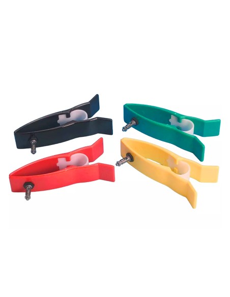 Electrodos periféricos tipo pinza, 4 uds pediátrico. Ag/AgCl | Iberomed Electrodos periféricos tipo pinza, 4 uds pediátrico. Ag/AgCl | Iberomed