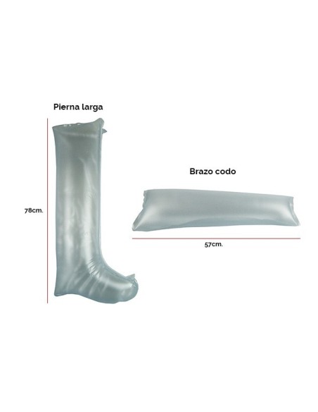 Férula hinchable| 2 Uds. | extremidades | inmovilización | Iberomed