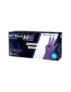 Guantes Nitrilo Extra Largos 500 Uds - Alta Seguridad y Comodidad