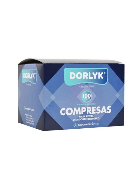 Gasa estéril de 16cm x 25cm. Caja de 100 uds | Iberomed