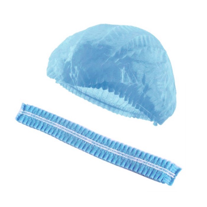 Gorro Desechable TNT Enfermería Azul. 100 Uds.