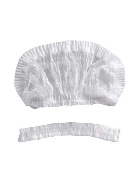 Gorro Desechable|Blanco |100 Uds.|TNT|Vestuario desechable | Iberomed