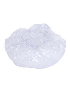 Gorro plástico desechable con elástico. 10 uds. | Iberomed