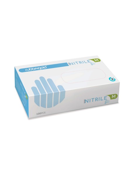 Guantes de examen de Nitrilo sin polvo morado