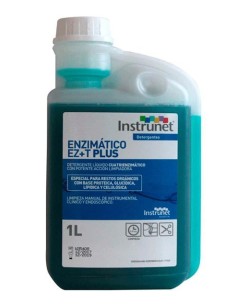 Instrunet  enzimático |EZ+T PLUS |1 L |Detergente desinfección instrumental | restos orgánicos | Iberomed
