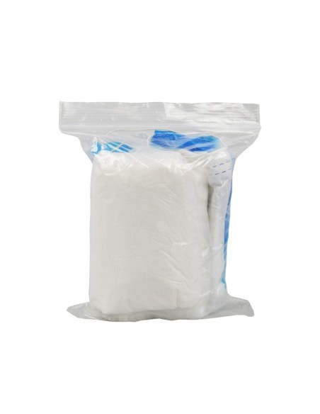 100 Uds kit de visita vestuario con bata, calzas, gorro y mascarilla | Formato ahorro | Iberomed