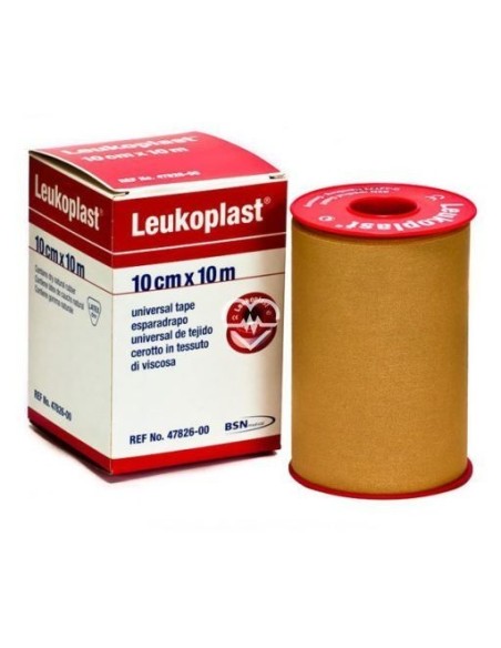 LEUKOPLAST. Esparadrapo 10 cm x 10 m. Color Carne. | Iberomed