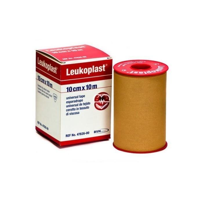 LEUKOPLAST. Esparadrapo 10 cm x 10 m. Color Carne.