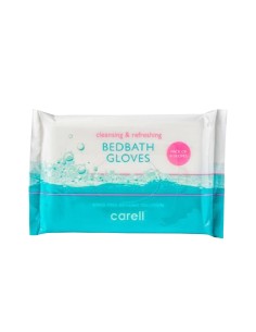 Manoplas húmedas para lavado del paciente. Sin aclarado. Pack de 8 unidades. | Iberomed