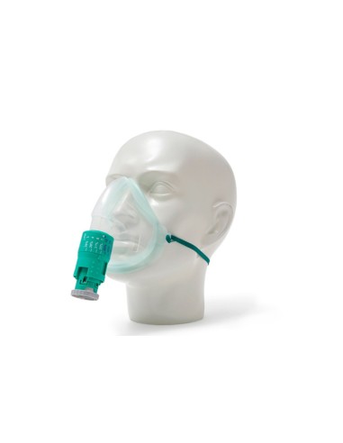 Mascarilla de oxigeno concentración variable. Modelo SILENTE adulto