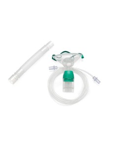Mascarilla de traqueostomia adulto con nebulizador | Iberomed