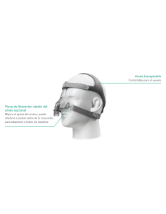 Mascarilla para CPAP Nasal Novus. Talla Mediana | Iberomed