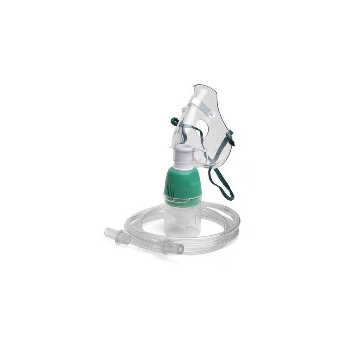 Mascarilla para nebulización. Pediátrica.