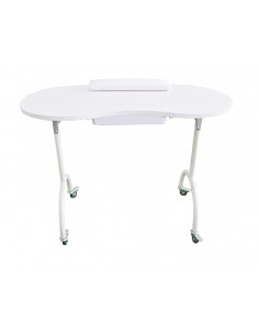 Mesa de manicura portátil con un cajón | Iberomed