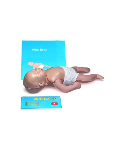 Mini Baby Global Laerdal: Maniquí RCP Inflable para Formación Efectiva
