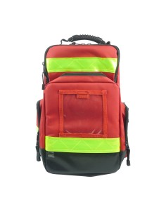 Mochila oxigenoterapia con bolsillo para DESA vacía | Iberomed