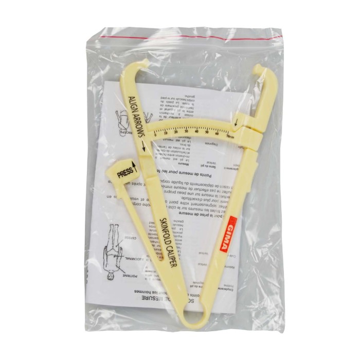 Plicómetro profesional Medidor de grasa corporal