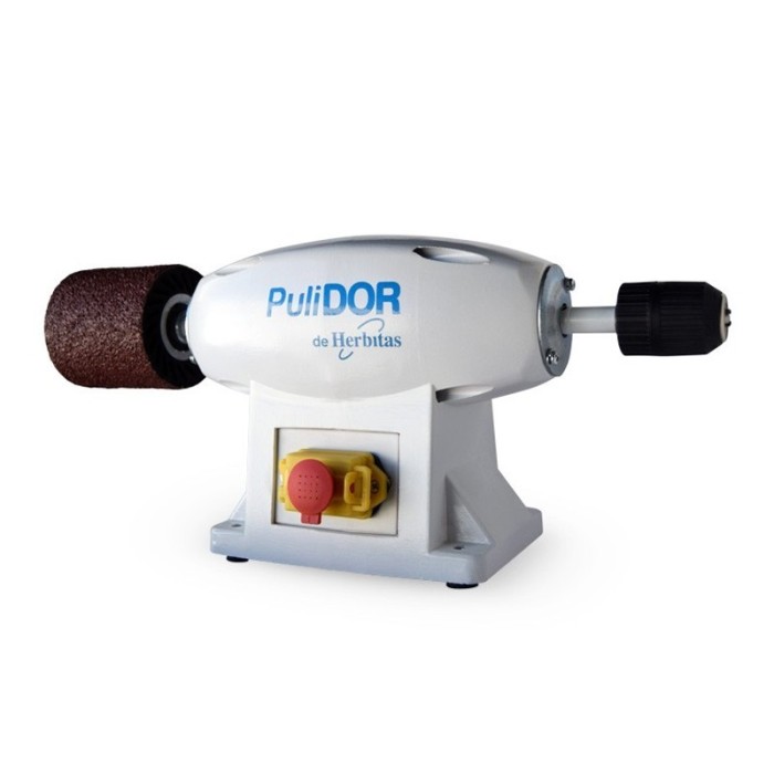 Pulidora de sobremesa Herbitas con útiles sin...