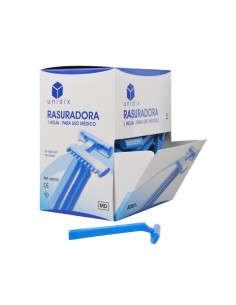 Rasuradora-cuchillas desechables caja de 100 unidades | Iberomed