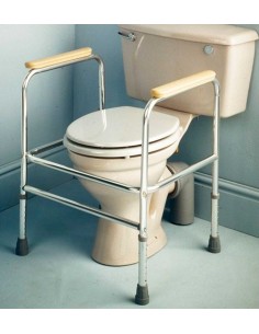 Reposabrazos auxiliar para Inodoro. | Iberomed