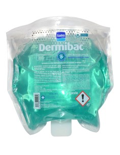 Reposicion jabón antiséptico DERMIBAC 800 ml lavado de manos | Iberomed