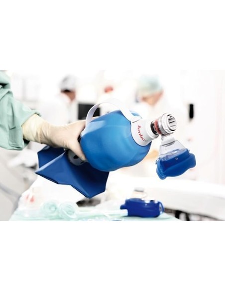 Resucitador manual  |AMBU MARK IV|reutilizable | Adulto | con reservorio| Emergencias | Iberomed